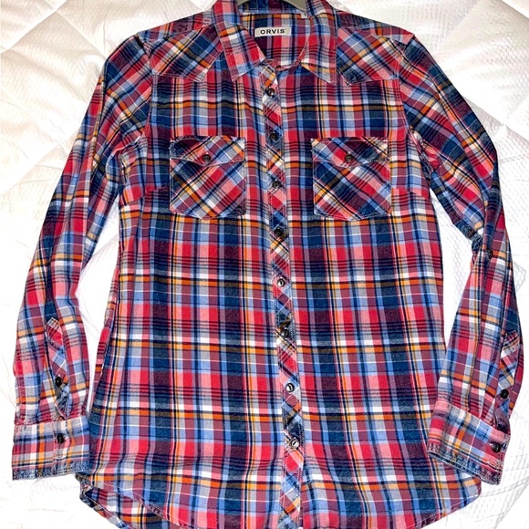 COPY - Orvis Washed Indigo Shirt - Picture 2 of 3